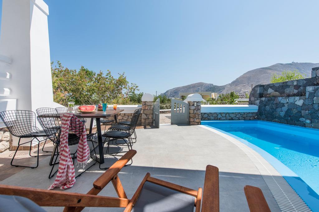 Secret Earth Villas - Santorini Kamári Buitenkant foto