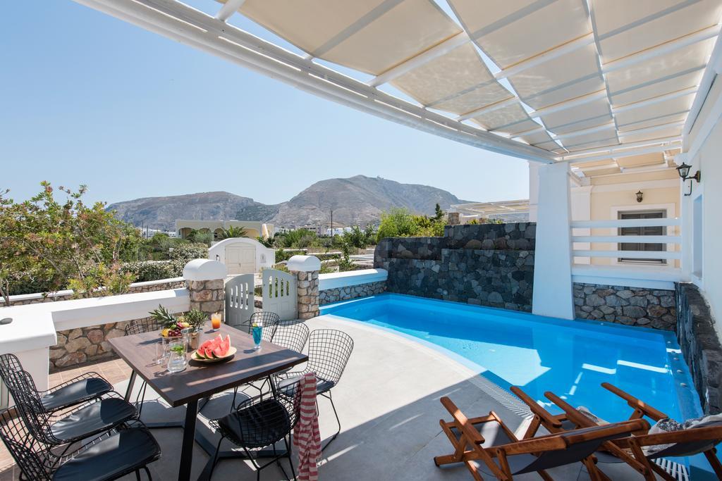 Secret Earth Villas - Santorini Kamári Buitenkant foto
