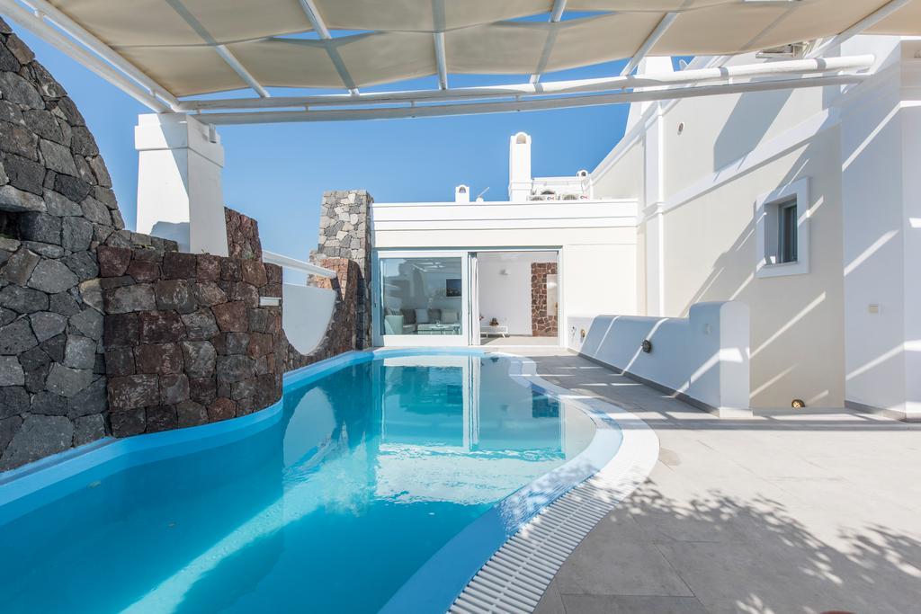 Secret Earth Villas - Santorini Kamári Buitenkant foto