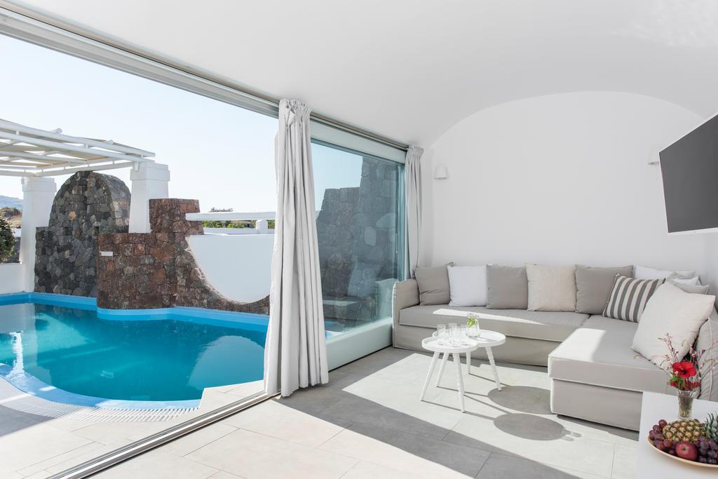 Secret Earth Villas - Santorini Kamári Buitenkant foto