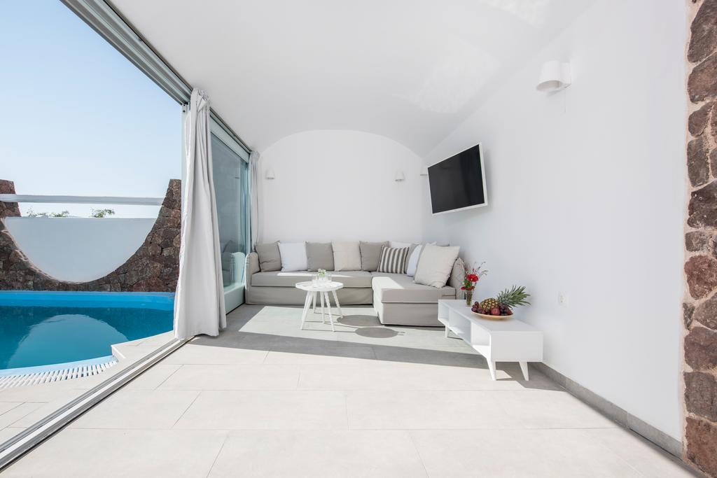 Secret Earth Villas - Santorini Kamári Buitenkant foto