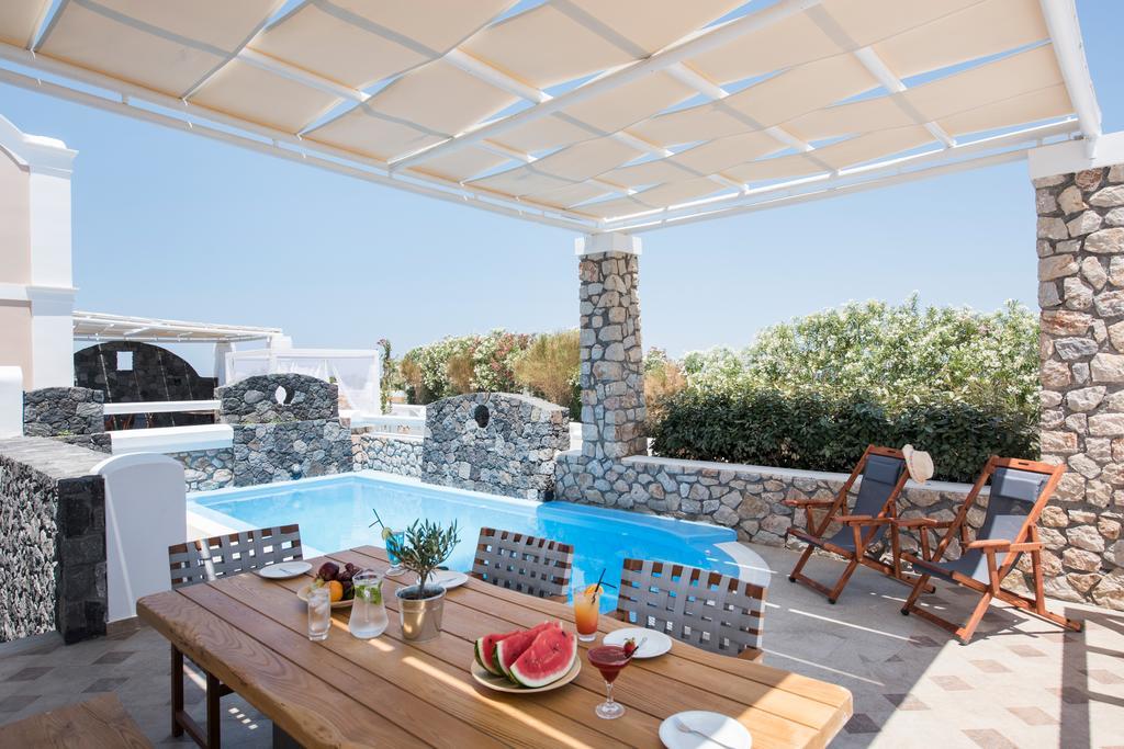 Secret Earth Villas - Santorini Kamári Buitenkant foto